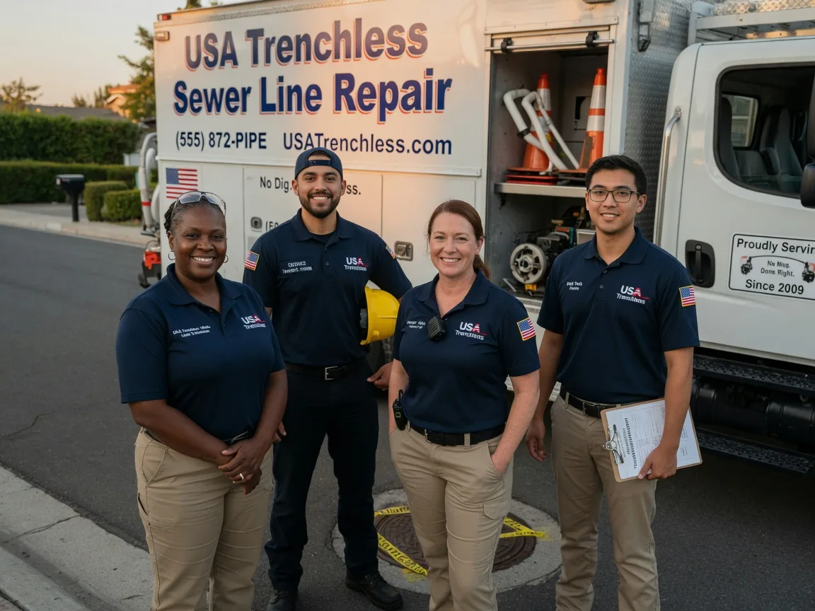Sewer Line Repair company in Lacota, MI
